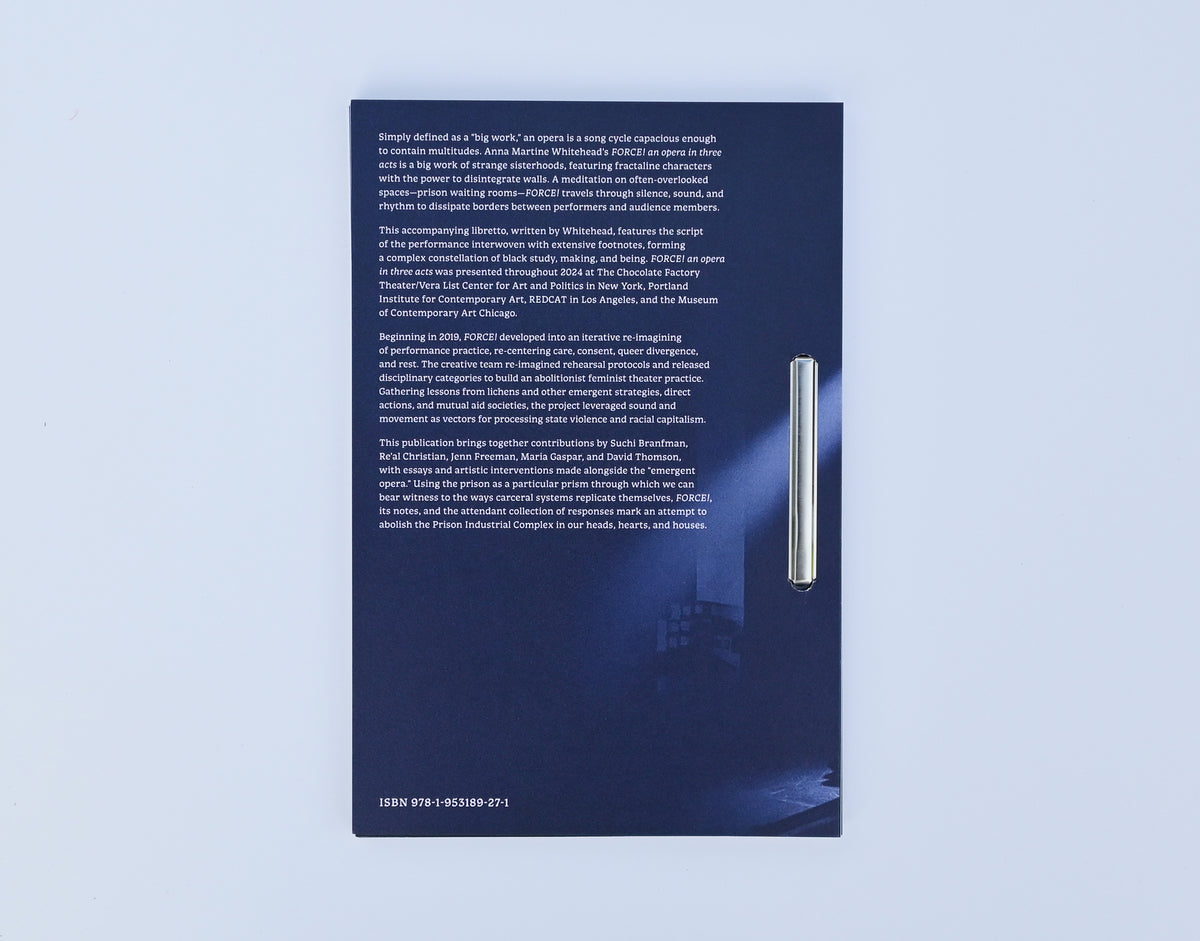 Anna Martine Whitehead: FORCE! an opera in three acts — PREORDER