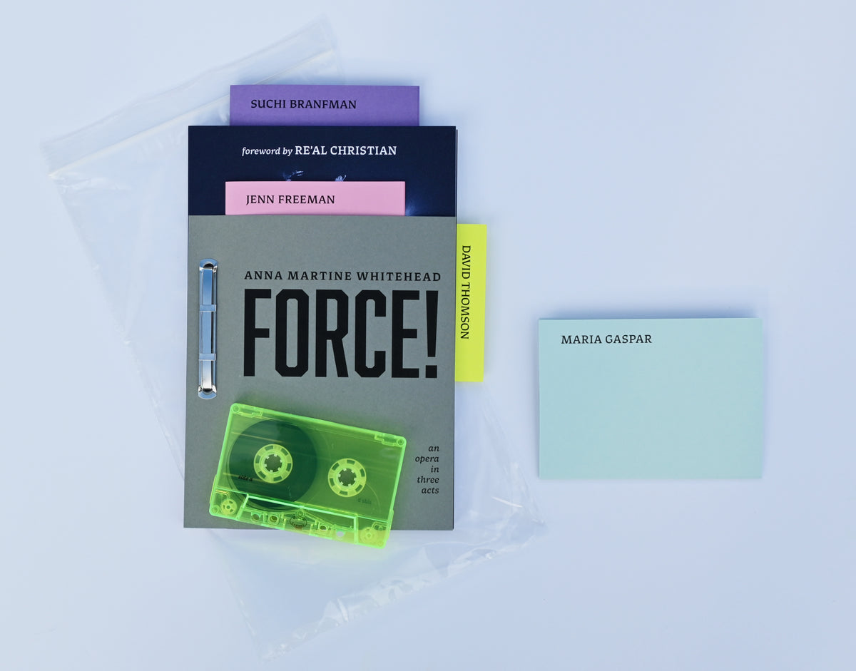 Anna Martine Whitehead: FORCE! an opera in three acts — PREORDER